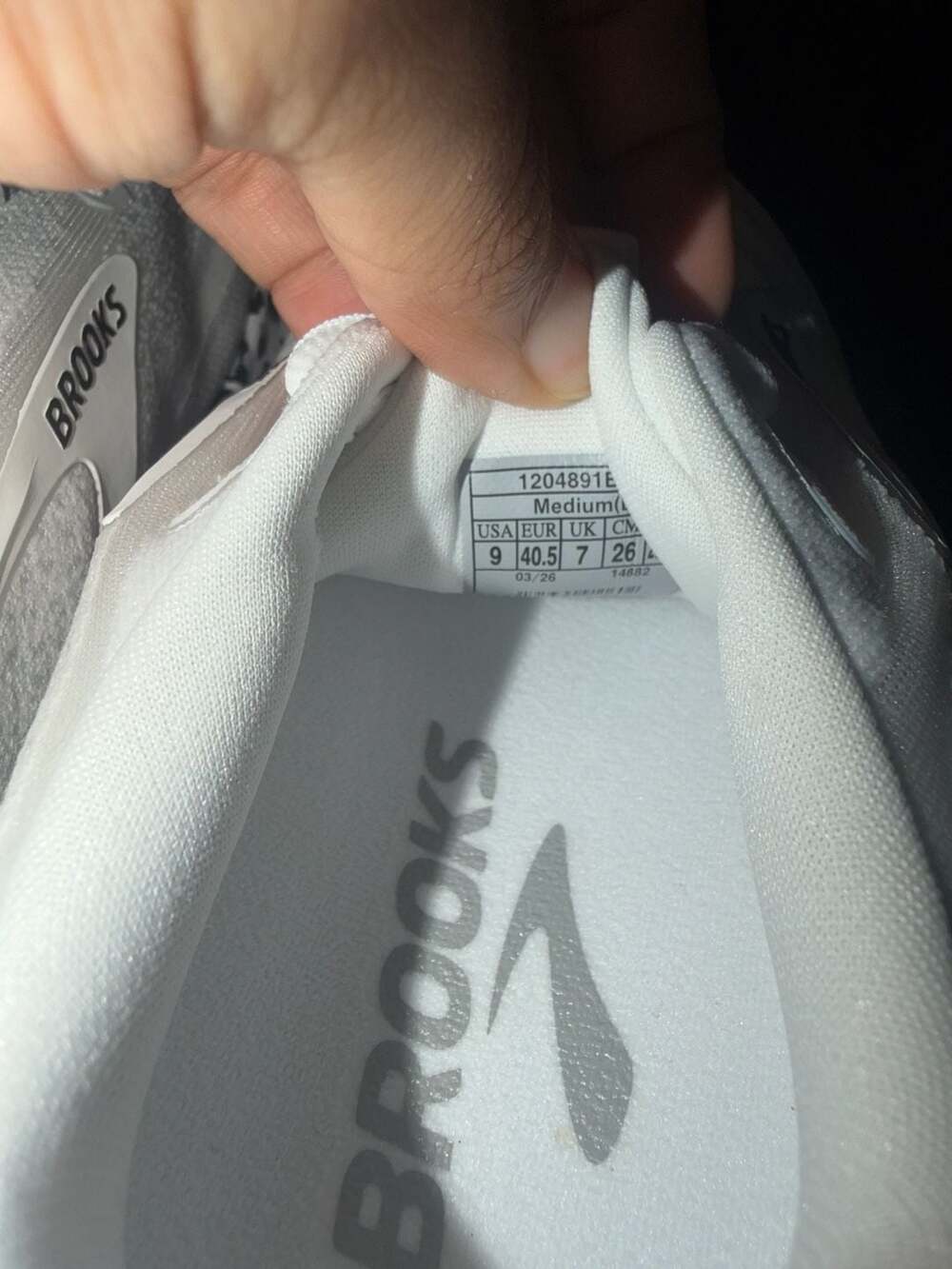Brooks Revel 9 Women's Running Shoes White/Grey/Black Leopard Print - Picture 7 of 11